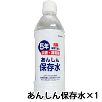 あんしん保存水（500ml）